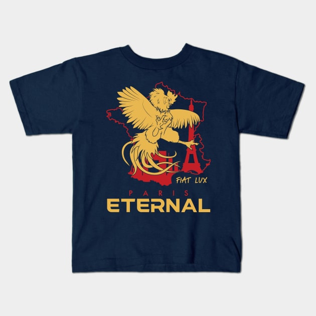 Paris ETERNAL Kids T-Shirt by SerenityDiscord